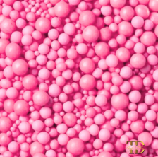 Dekorativne perle - ROZI MIX 80g